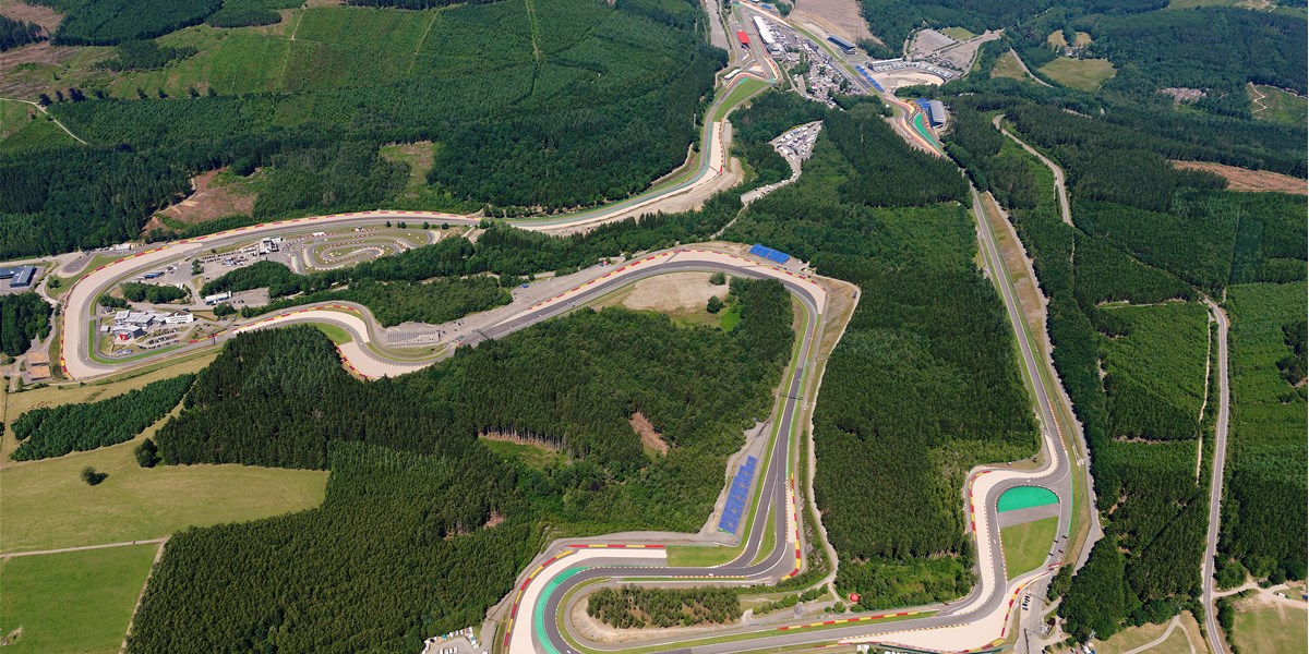 The Circuit De Spa Francorchamps Begins Resurfacing Almost Half Of Its The Circuit De Spa Francorchamps Begins Resurfacing Almost Half Of Its